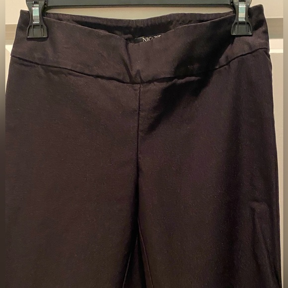 Nic+Zoe straight leg black pants - size 4 - Picture 3 of 9